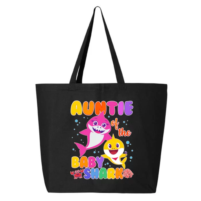 Cute Auntie Of The Baby Shark 25L Jumbo Tote