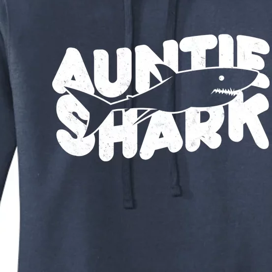 Cute Auntie Shark Women's Pullover Hoodie