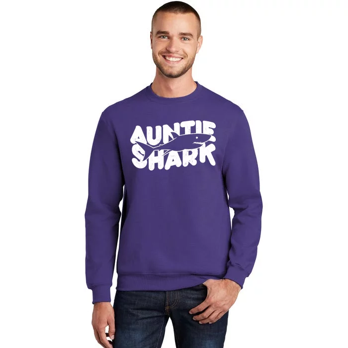 Cute Auntie Shark Sweatshirt