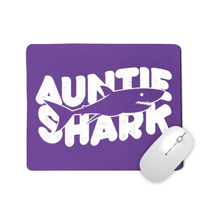 Cute Auntie Shark Mousepad