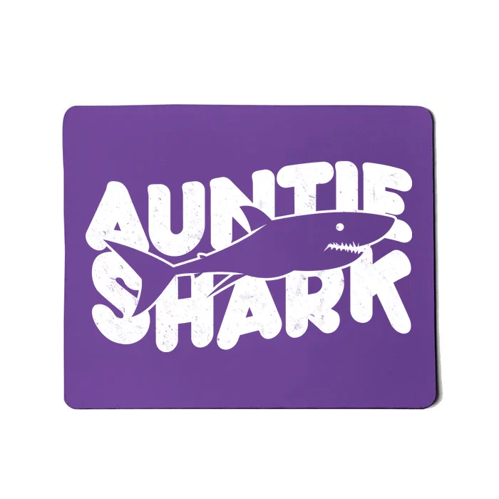 Cute Auntie Shark Mousepad