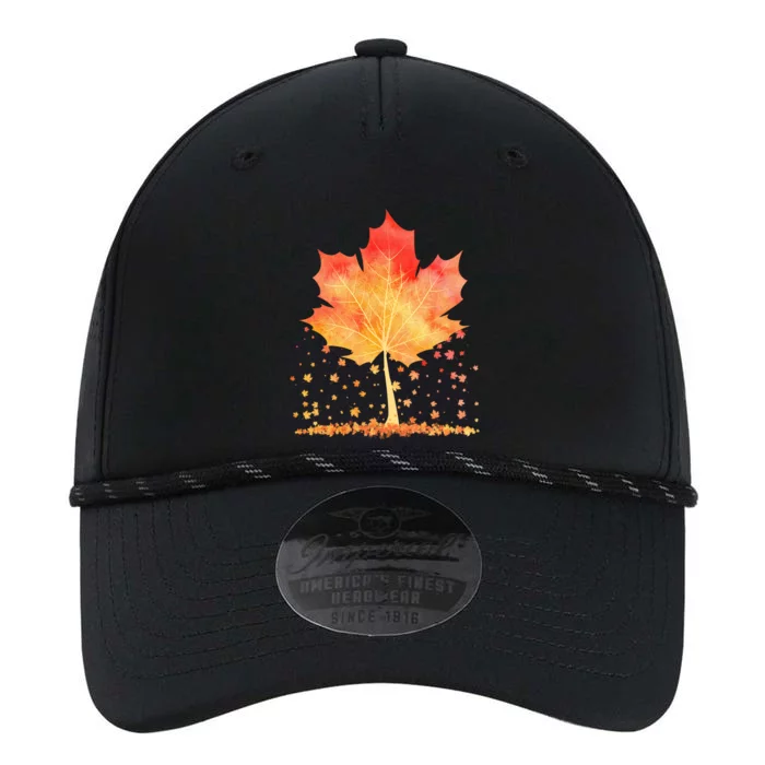 Cute Autumn Maple Leaf Tree Performance The Dyno Cap