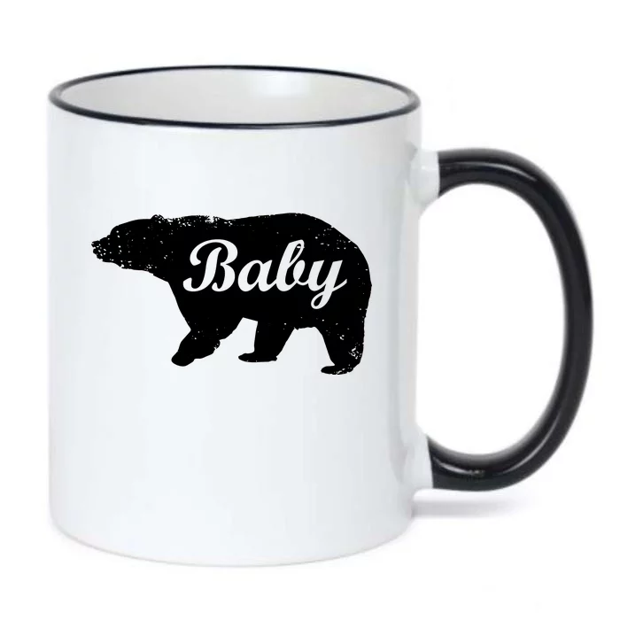 Cute Baby Bear Black Color Changing Mug