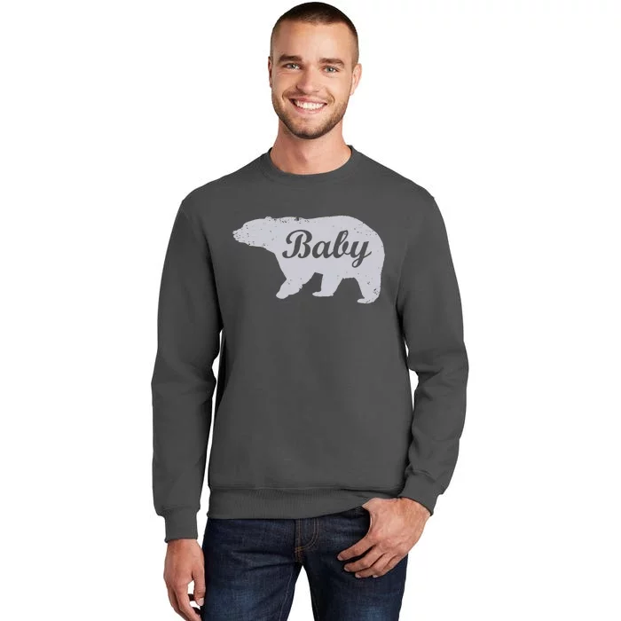 Cute Baby Bear Tall Sweatshirt