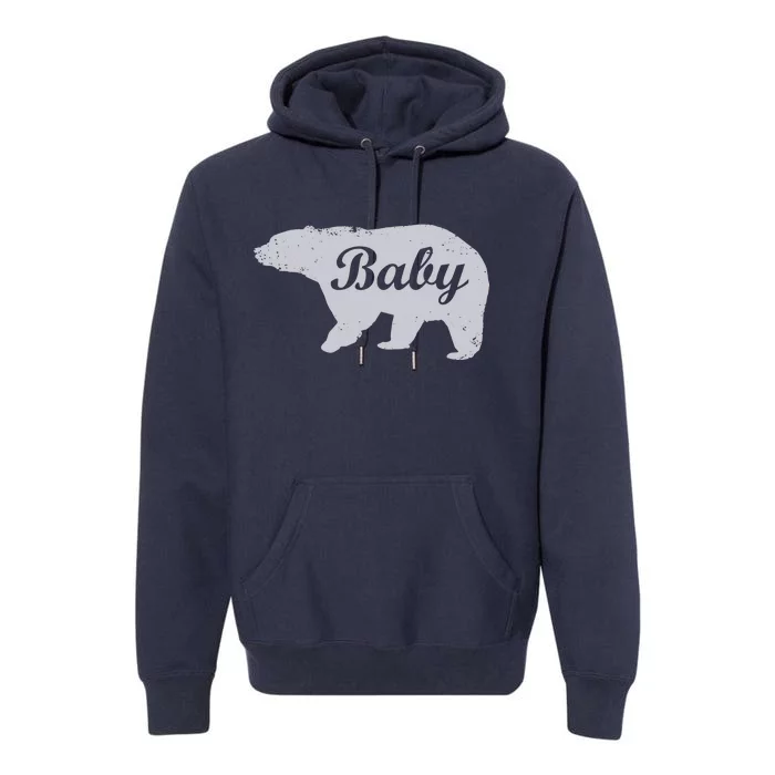 Cute Baby Bear Premium Hoodie