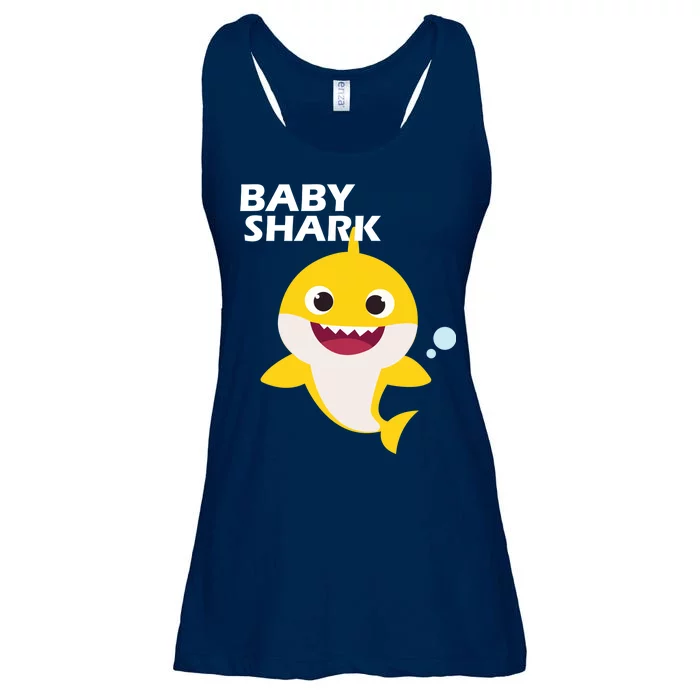 Cute Baby Shark Ladies Essential Flowy Tank