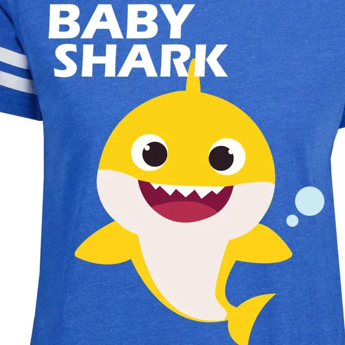 Cute Baby Shark Enza Ladies Jersey Football T-Shirt