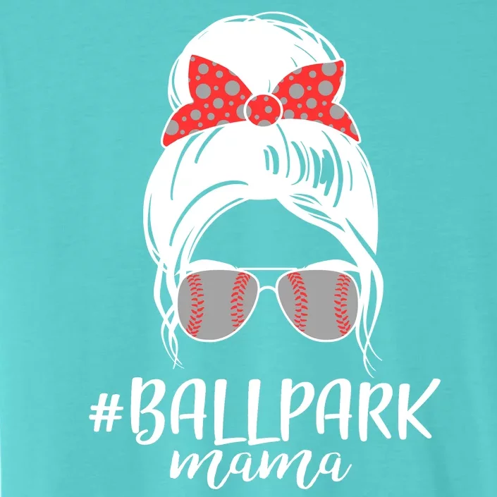 Cute Baseball Ballpark Mama ChromaSoft Performance T-Shirt