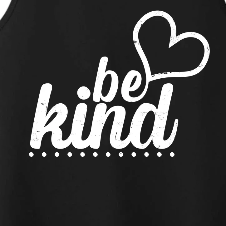 Cute Be Kind Kindness Awareness Performance Tank