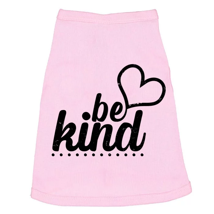 Cute Be Kind Kindness Awareness Doggie Tank