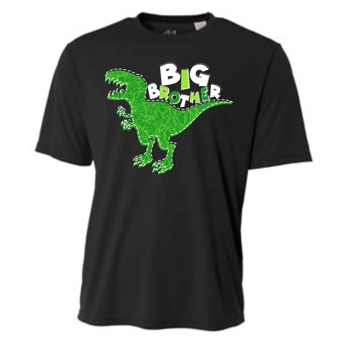 Cute Big Brother T-Rex Dinosaur Cooling Performance Crew T-Shirt