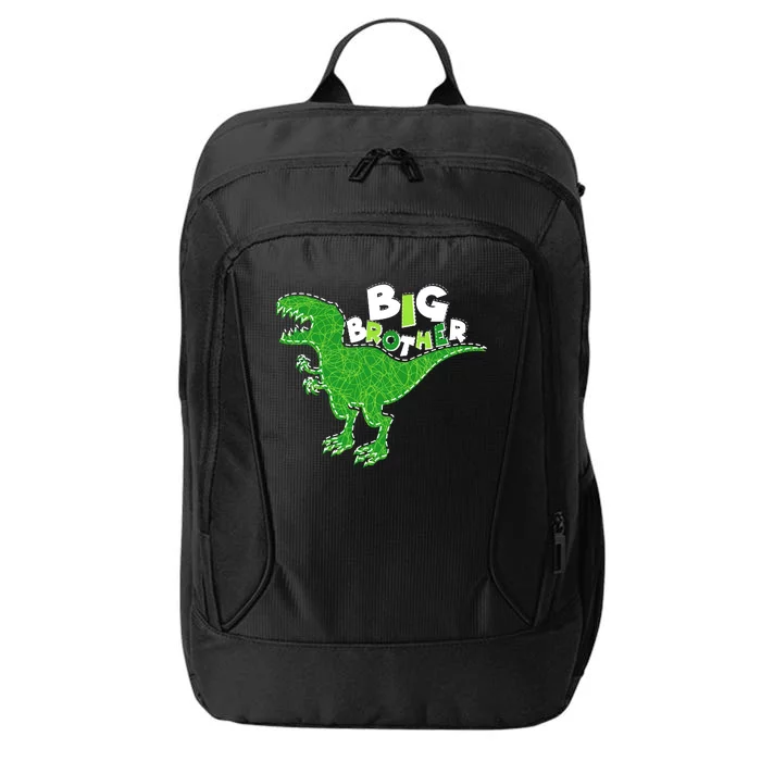 Cute Big Brother T-Rex Dinosaur City Backpack