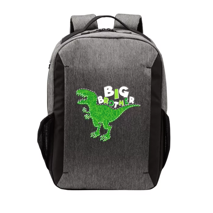 Cute Big Brother T-Rex Dinosaur Vector Backpack