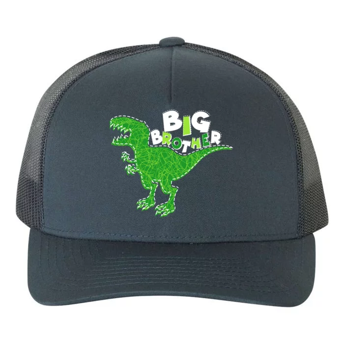 Cute Big Brother T-Rex Dinosaur Yupoong Adult 5-Panel Trucker Hat