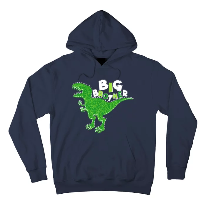 Cute Big Brother T-Rex Dinosaur Hoodie