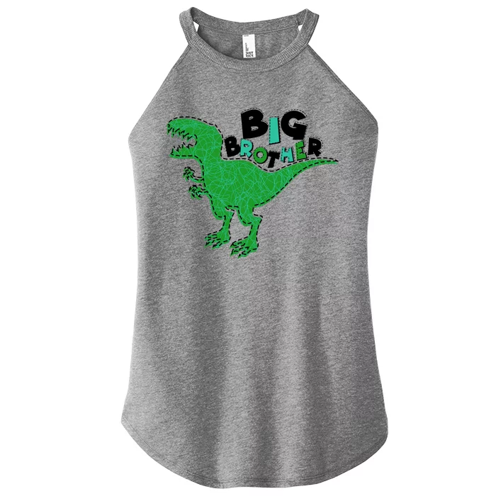 Cute Big Brother T-Rex Dinosaur Women’s Perfect Tri Rocker Tank