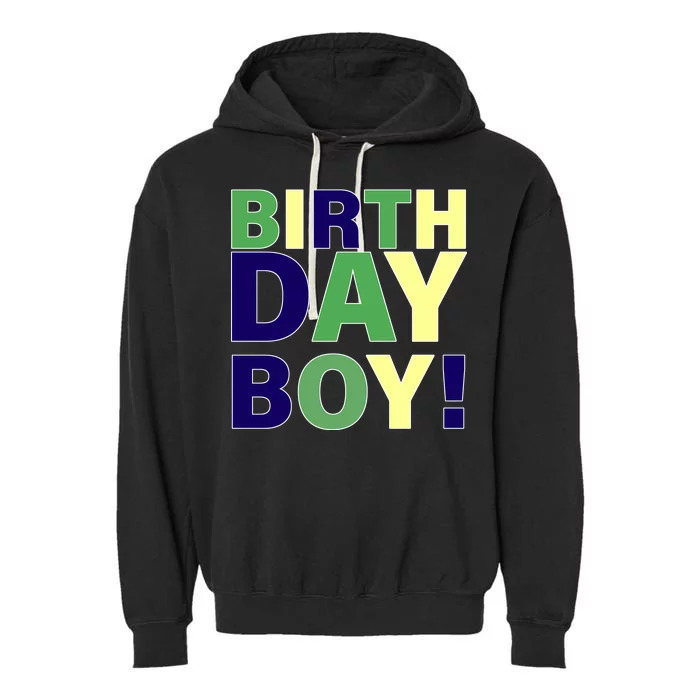 Cute Birthday Boy! Garment-Dyed Fleece Hoodie