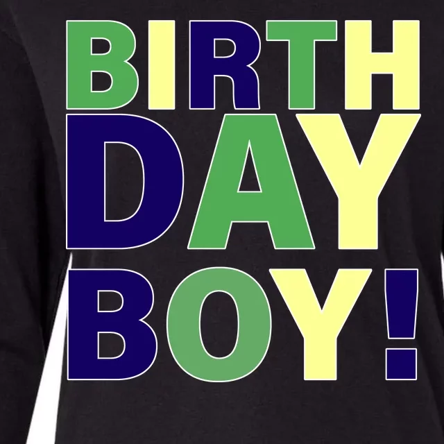 Cute Birthday Boy! Womens Cotton Relaxed Long Sleeve T-Shirt