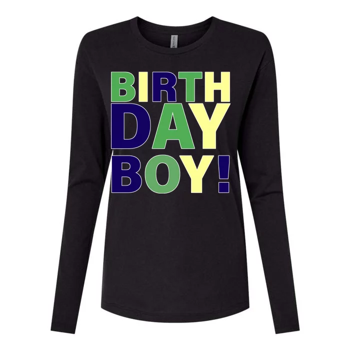 Cute Birthday Boy! Womens Cotton Relaxed Long Sleeve T-Shirt