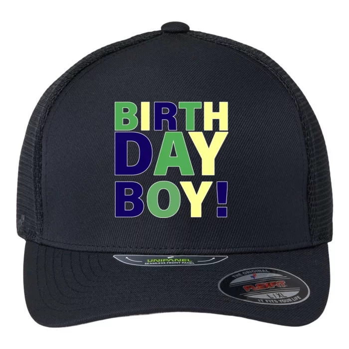 Cute Birthday Boy! Flexfit Unipanel Trucker Cap