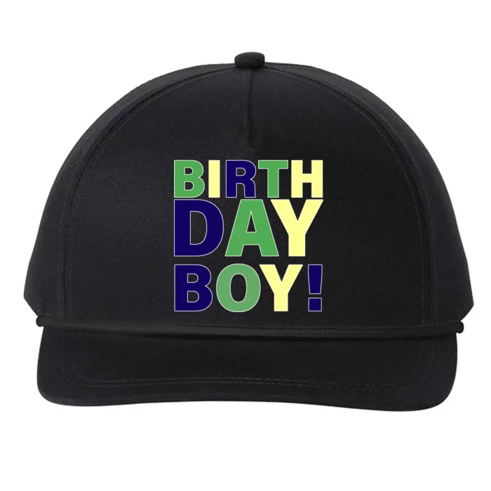 Cute Birthday Boy! Snapback Five-Panel Rope Hat