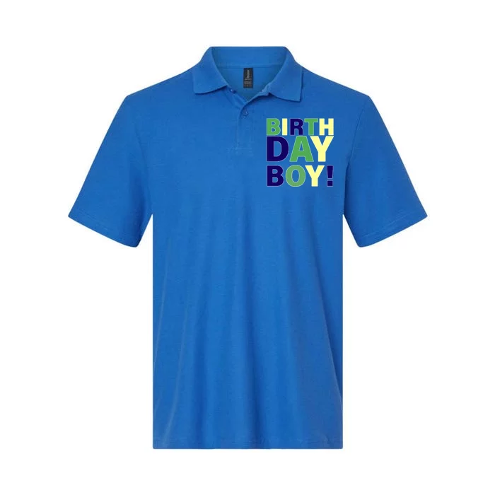 Cute Birthday Boy! Softstyle Adult Sport Polo