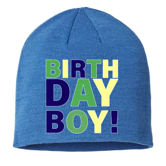 Cute Birthday Boy! 8 1/2in Sustainable Knit Beanie