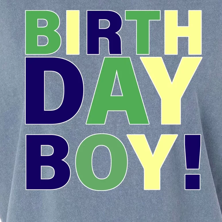 Cute Birthday Boy! Garment-Dyed Women's Muscle Tee