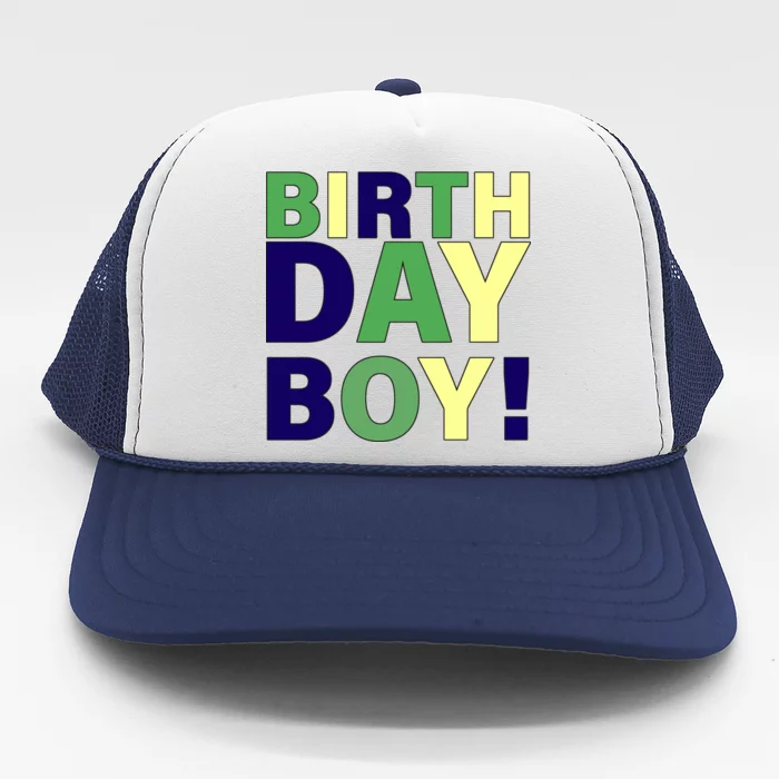 Cute Birthday Boy! Trucker Hat