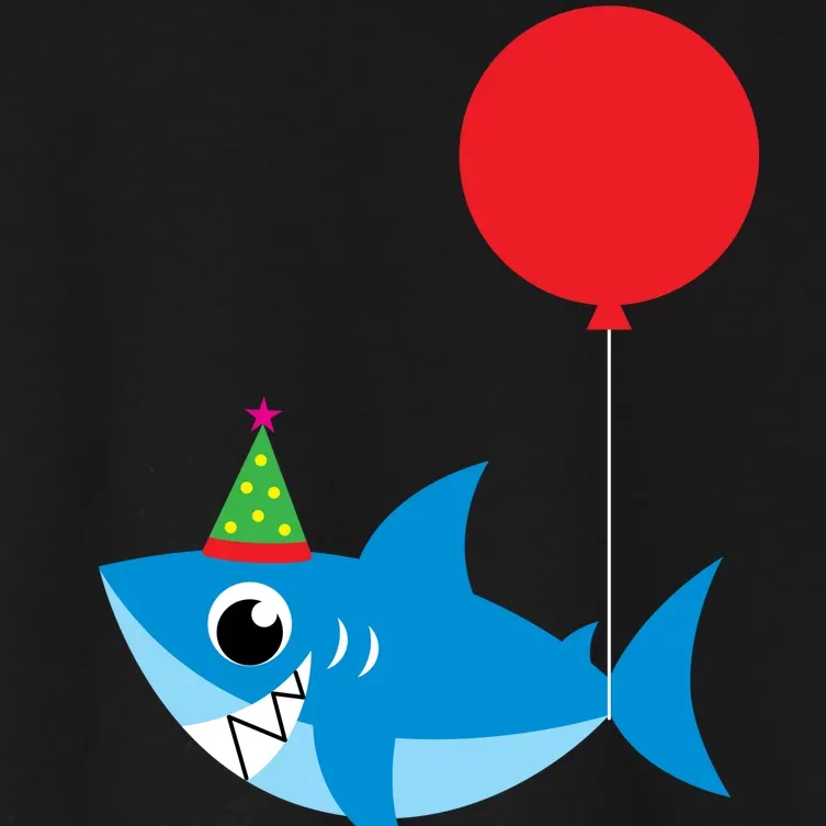 Cute Birthday Shark Doo Doo Doo Women's Crop Top Tee