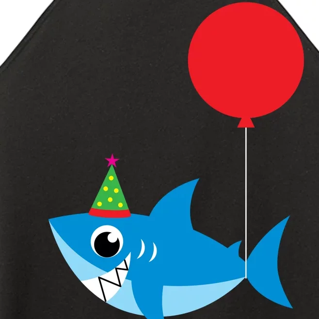 Cute Birthday Shark Doo Doo Doo Women’s Perfect Tri Rocker Tank