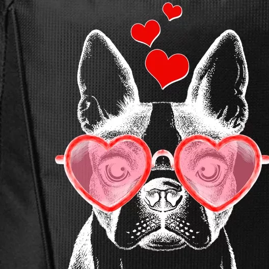 Cute Boston Terrier City Backpack