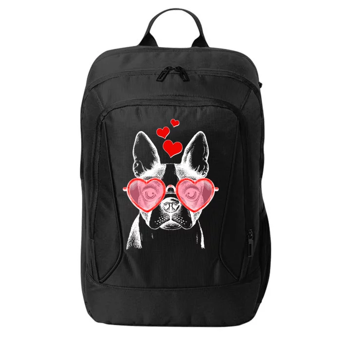 Cute Boston Terrier City Backpack