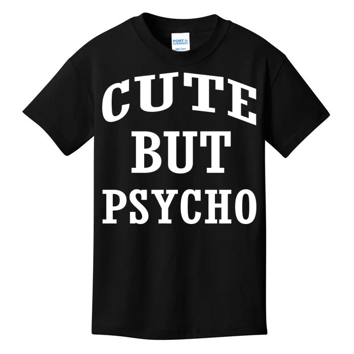 Cute But Psycho Shirt Funny Baseball Tee Long Sleeve