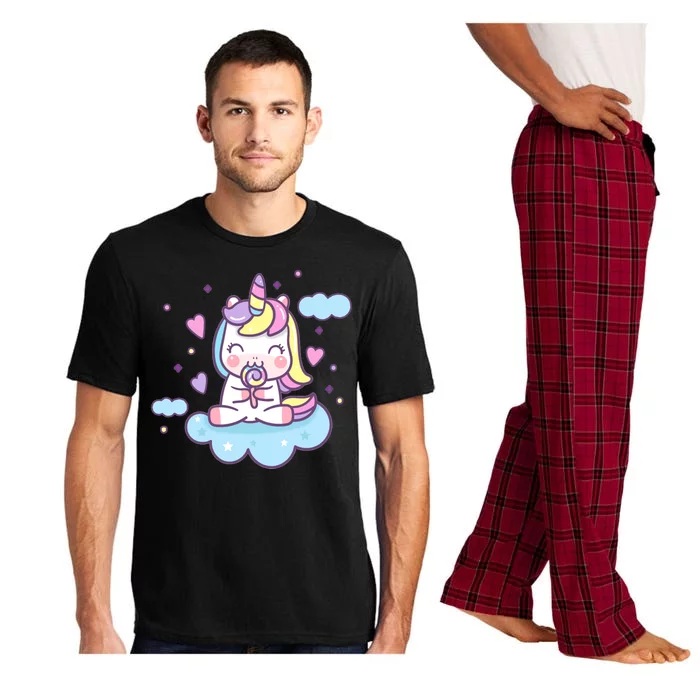 Cute Candy Unicorn Pajama Set