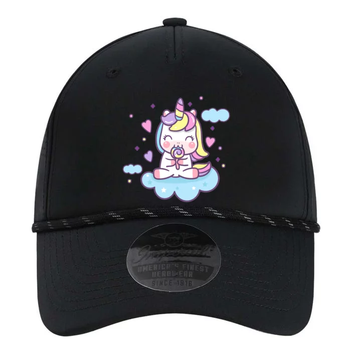 Cute Candy Unicorn Performance The Dyno Cap