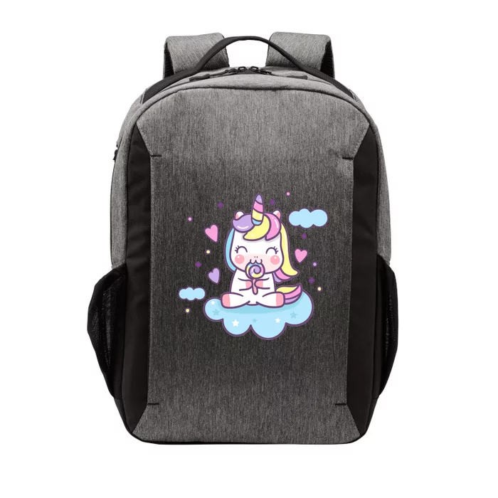 Cute Candy Unicorn Vector Backpack