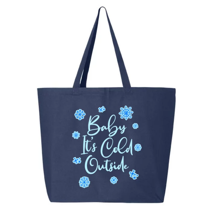 Cute Christmas Baby It's Cold Outside 25L Jumbo Tote