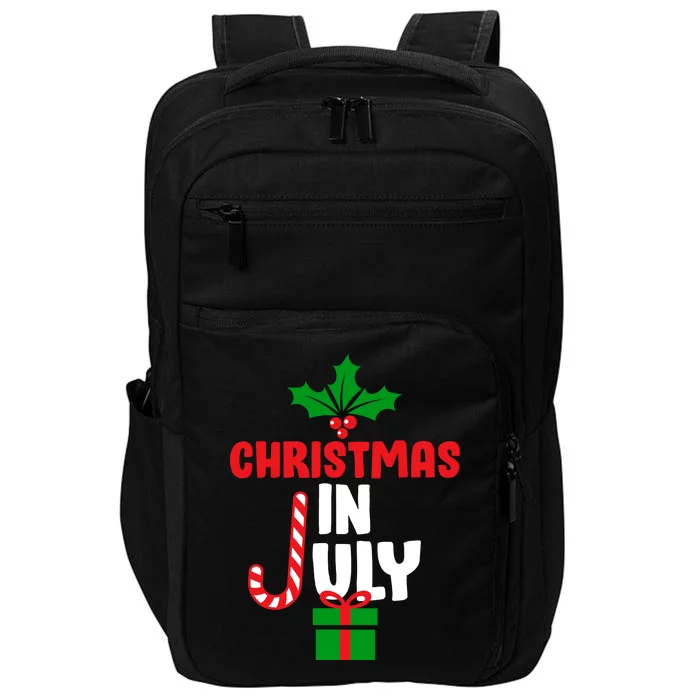 Cute Christmas In July Impact Tech Backpack