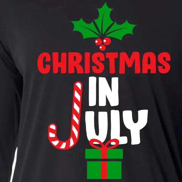 Cute Christmas In July Cooling Performance Long Sleeve Crew