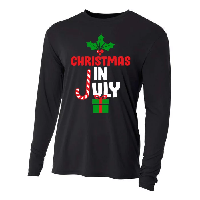 Cute Christmas In July Cooling Performance Long Sleeve Crew