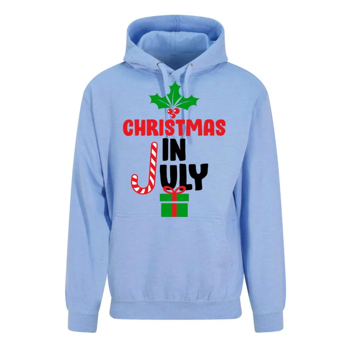 Cute Christmas In July Unisex Surf Hoodie