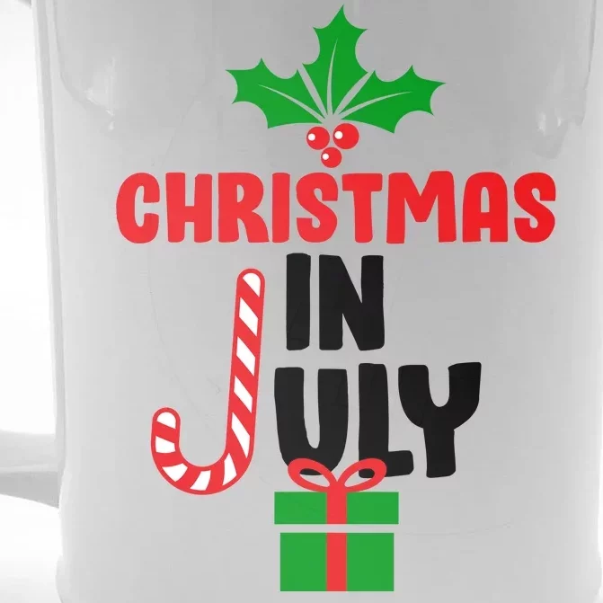 Cute Christmas In July Front & Back Beer Stein