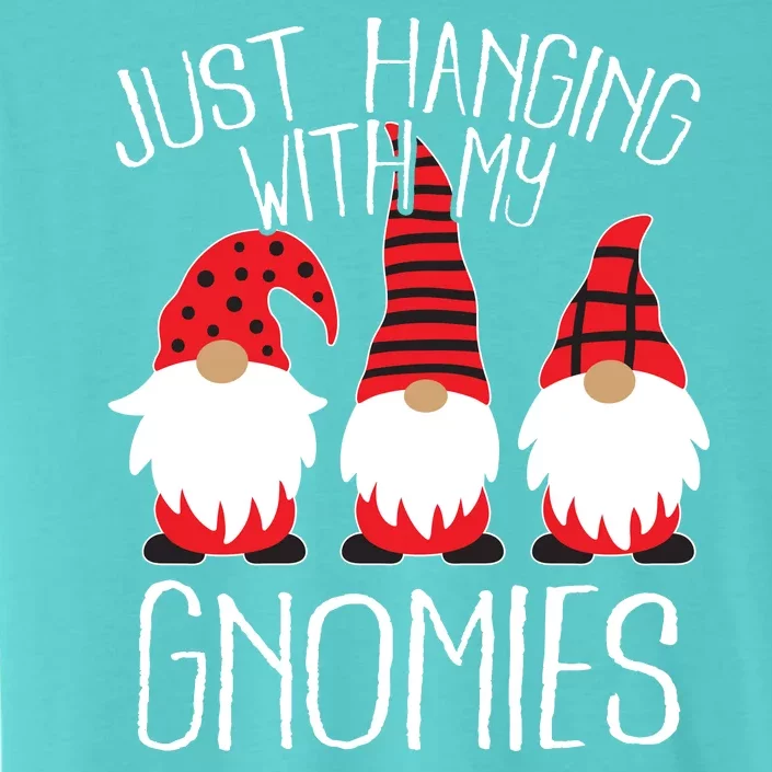 Cute Christmas Just Hanging With My Gnomies ChromaSoft Performance T-Shirt