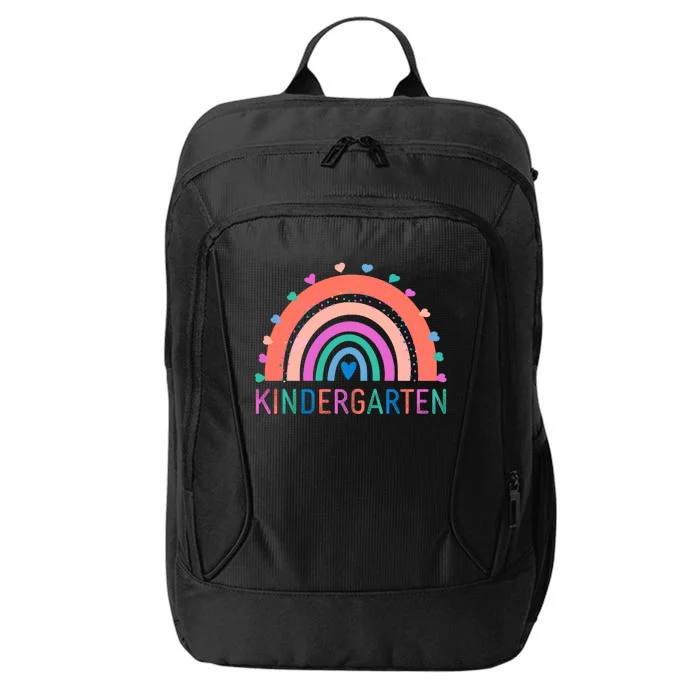 Cute Colorful Kindergarten Rainbow City Backpack