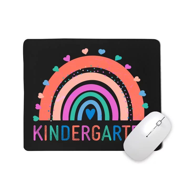 Cute Colorful Kindergarten Rainbow Mousepad