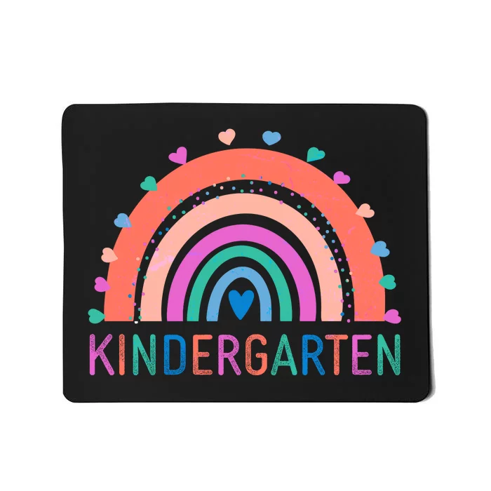 Cute Colorful Kindergarten Rainbow Mousepad