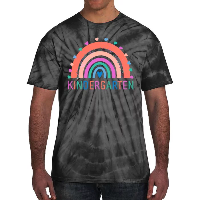 Cute Colorful Kindergarten Rainbow Tie-Dye T-Shirt