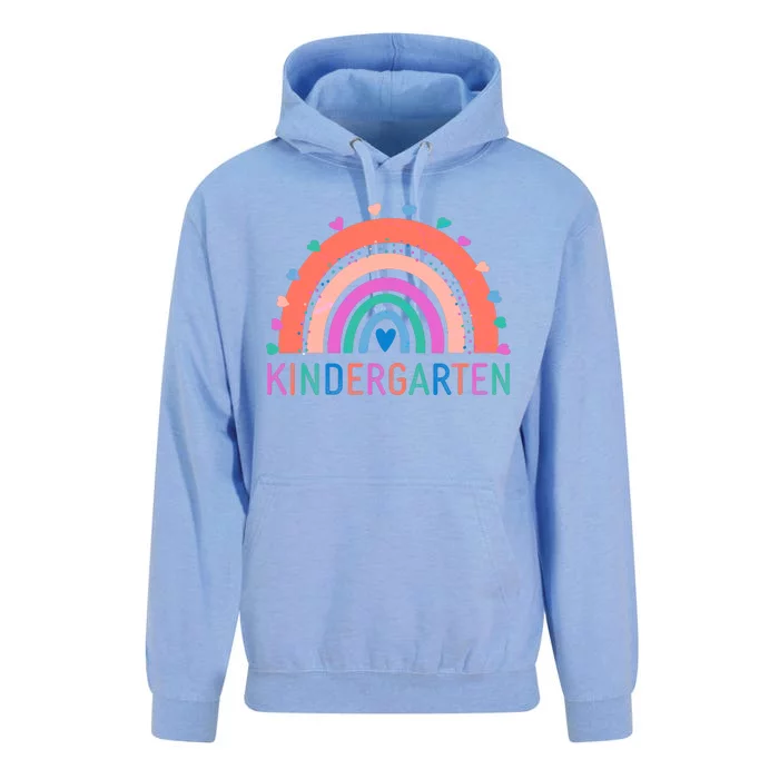 Cute Colorful Kindergarten Rainbow Unisex Surf Hoodie