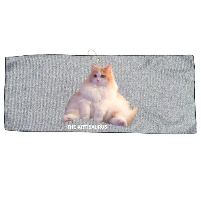 Cute DD The Cat Kittisaurus Large Microfiber Waffle Golf Towel